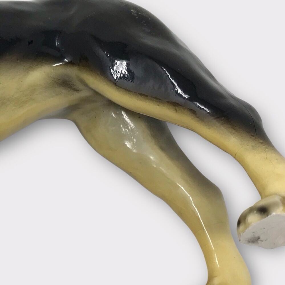 Mortens Studio Boston Terrier Dog Vintage Figurine Black & White Female - Picture 8 of 8